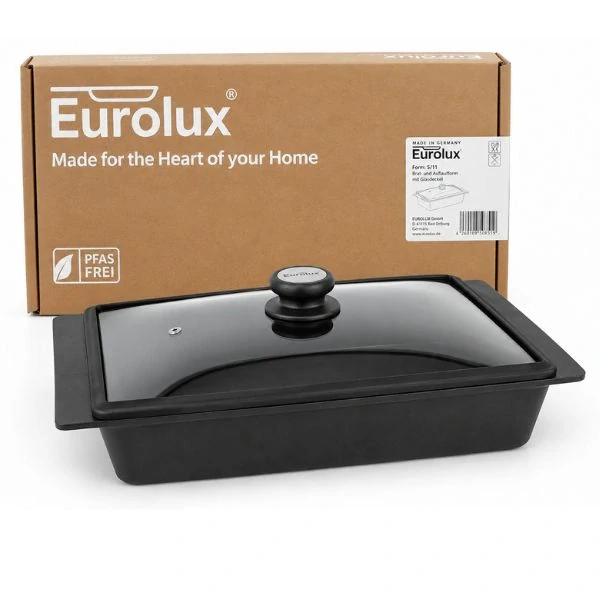 Titanový multi pekáč Eurolux LuxTec® 41x26x8 cm – na indukci
