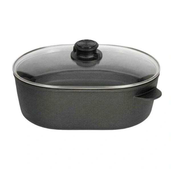 Titanový super pekáč 40×28 cm Proficookware PURE s keramickým povrchem a skleněným víkem
