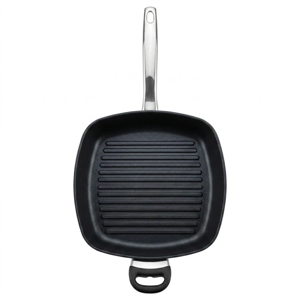 SKK Diamantová grilovací pánev 28 × 28 × 7 cm Gastro