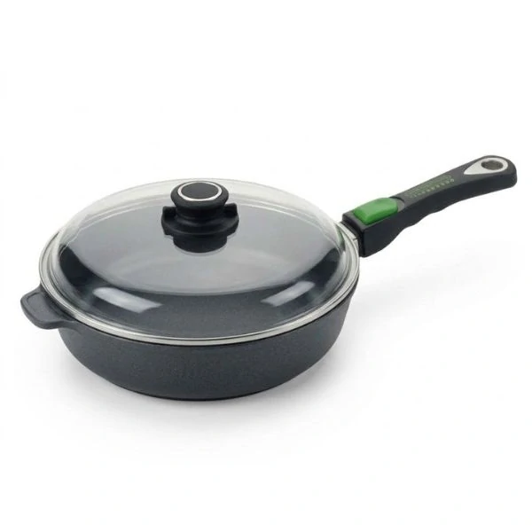 Titanová pánev 28 cm /7 Proficookware PURE s keramickým povrchem a víkem