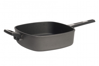 SKK titanová pánev 28x28x7,5 cm SKK 3 Titanium 2000 INDUKCE  odnímatelná ručka