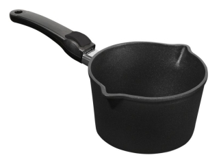 Profesionální titanový rendlík SKK Titanium Durit 18 cm Indukce odnímatelná ručka