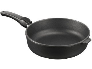 Profesionální titanová pánev hluboká SKK Titanium Durit 26 cm Indukce odnímatelná ručka