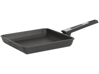 Profesionální titanová pánvička SKK Titanium Durit 24x24 cm Indukce  hladká