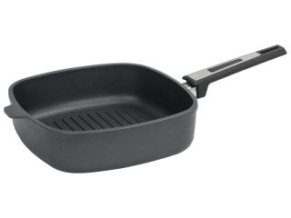 Profesionální titanová grilovací pánvička SKK Titanium Durit 26x26 cm Indukce hluboká