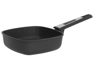 Profesionální titanová hluboká pánev SKK Titanium Durit 24x24 cm Indukce hladká 
