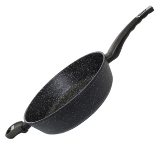 Granit Evolution Hluboká pánev s pomocnou rukojetí Ø 28 cm ELO 60428 indukce