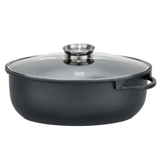 Alucast Pekáč se skleněnou poklicí a aroma úchytem 38x25 cm ELO 80038 indukce