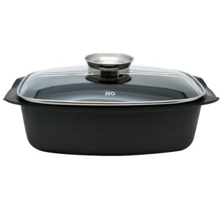 Alucast Pekáč se skleněnou poklicí a aroma úchytem 32x21 cm ELO 84932