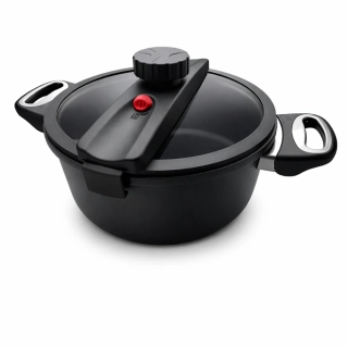 Nízkotlaký titanový hrnec SKK 24 cm pro indukční ohřev