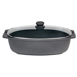 Titanový pekáč SKK 40x24 cm s poklicí