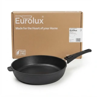Titanová hluboká pánev Eurolux LuxTec® 24 cm – na indukci 